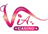 Logo VIA — vendor kasino live surga vip-merah resmi SURGAVIP